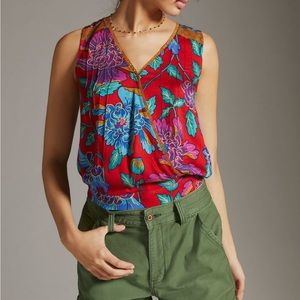 Anthropologie wrap top